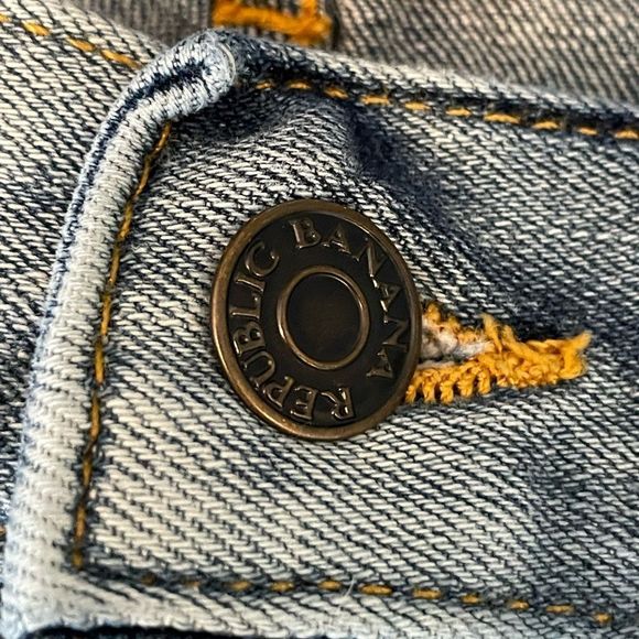 Vintage Banana Republic jeans 32x32. Distressed great condition - Picture 15 of 16